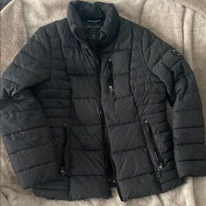 Nautica Men's Gray Puffer Jacket